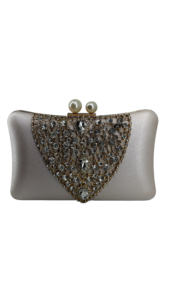 pearl lock stone work party clutch